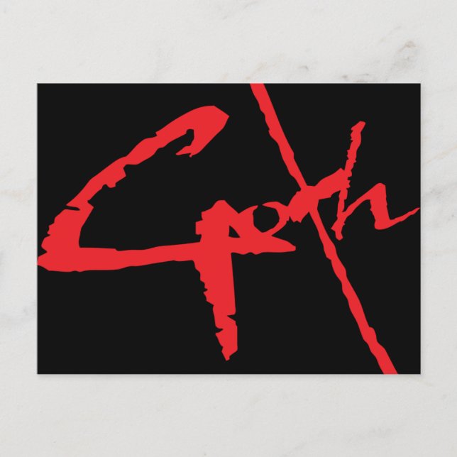 goth_logo postcard (Front)