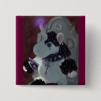 Goth Mystic 2 Inch Square Button