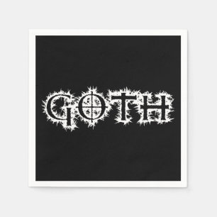 Goth Napkin