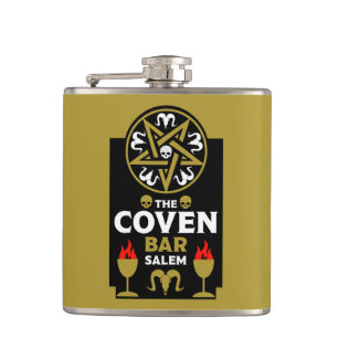 Goth Post Punk Fashion Hip Flask