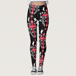 Goth Post Punk Fashion Leggings