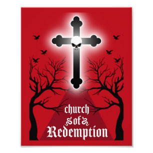 Goth Post Punk Fashion Photo Print