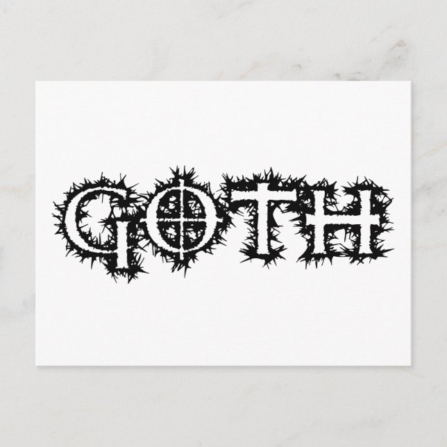 Goth Postcard (Front)