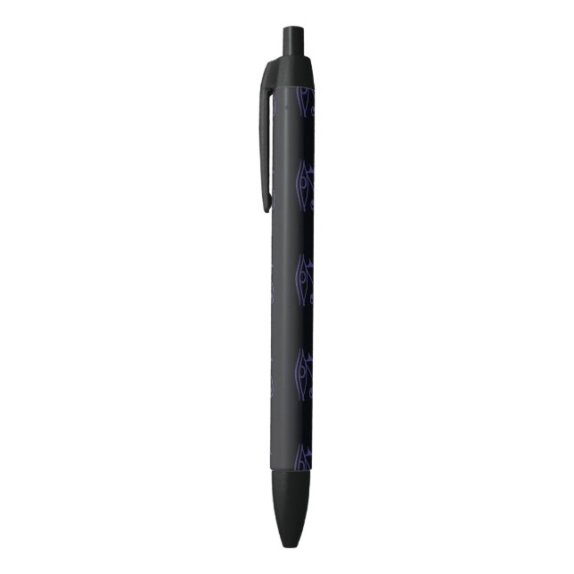 GOTH PRIDE FLAG BLACK INK PEN (Top (Vertical))