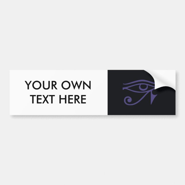 GOTH PRIDE FLAG BUMPER STICKER (Front)