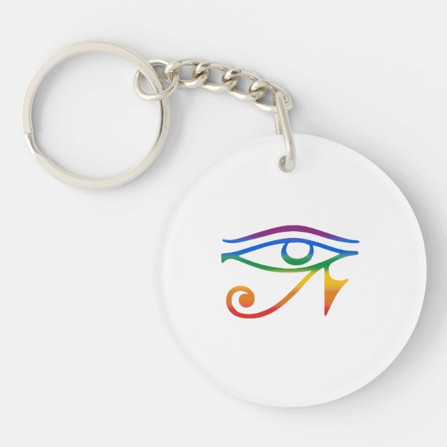 Goth Pride Keychain (Front)