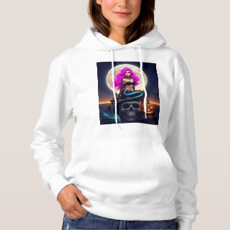 Goth/Punk Mermaid  Hoodie