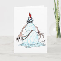 Goth Punk Snowman