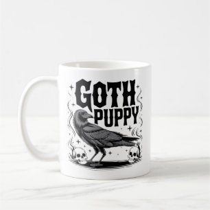 Goth Puppy  Coffee Mug