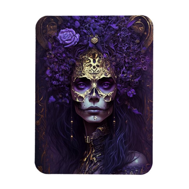 Goth Queen Imaginaire Art Magnet (Vertical)