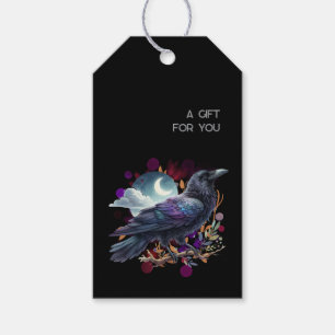 Goth Raven Dark Aesthetic Gift Tags