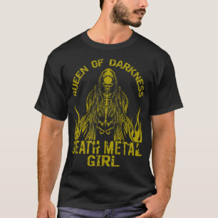 Goth Rock Satan Girl Woman Festivals Death Metal 2 T-Shirt
