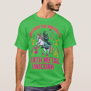 Goth Rock Satan Girl Woman Festivals Death Metal 2 T-Shirt