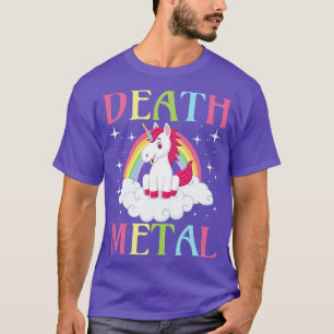 Goth Rock Satan Unicorn Festivals Death Metal 28 T-Shirt
