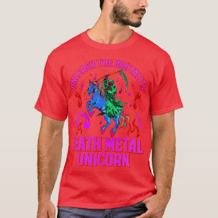 Goth Rock Satan Unicorn Festivals Death Metal 9 T-Shirt
