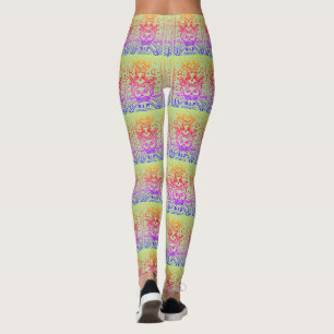 GOTH SEE NO EVIL CEMETERY SKELETON LEGGINGS Repeat