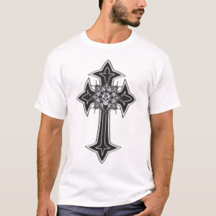Goth Skull Cross T-Shirt
