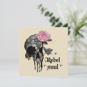 Goth Skull Rebel Soul