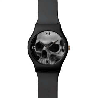Goth skull wrist watch