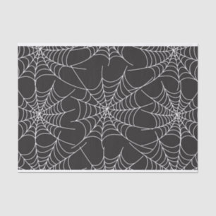 Goth Spider Web Tissue Paper   Halloween and Goth