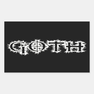 Goth Sticker