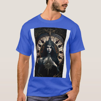 Goth Style Tarot sinister Wheel Of Fortune 3 T-Shirt