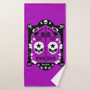 Goth Subculture Fashion Bath Towel