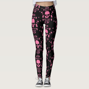 Goth Subculture Fashion Leggings
