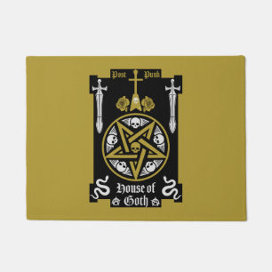 Goth Subculture Post Punk Music Doormat
