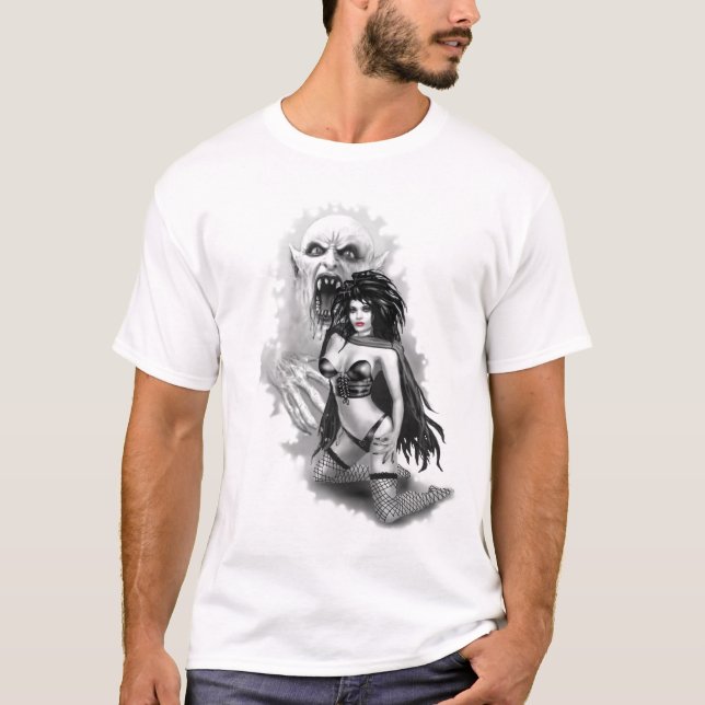 GOTH VAMPIRE T-Shirt (Front)