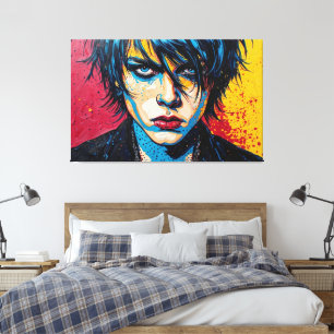 GOTH WASTELAND 12 CANVAS PRINT