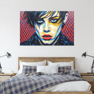 GOTH WASTELAND 13 CANVAS PRINT
