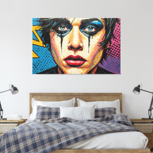 GOTH WASTELAND 7 CANVAS PRINT