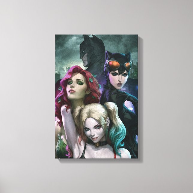 Gotham City Sirens #1000 Comic Cover Variant Canvas Print (Front)