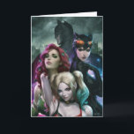 Gotham City Sirens #1000 Comic Cover Variant Card<br><div class="desc">Celebrate Gotham City Sirens comic issue #1000 with this amazing illustration on your favourite Zazzle products! Wear on a custom graphic t-shirt,  grab a print for your room,  or gift on many more custom Zazzle products perfect for gifting or treating yourself!</div>
