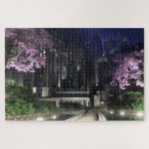 Gotham Garden (Spring) Deluxe Jigsaw Puzzle
