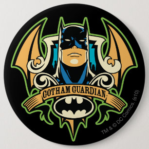 Gotham Guardian 6 Inch Round Button
