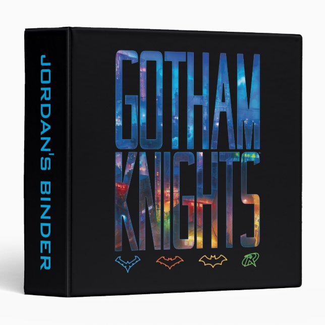 Gotham Knights City Lettering Binder (Front/Spine)