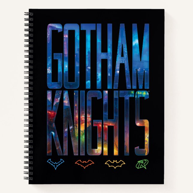 Gotham Knights City Lettering Notebook (Front)