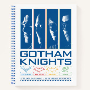 Gotham Knights Face Panels Notebook