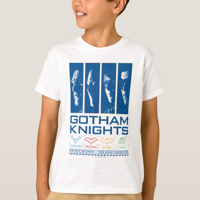 Gotham Knights Face Panels T-Shirt (Front)