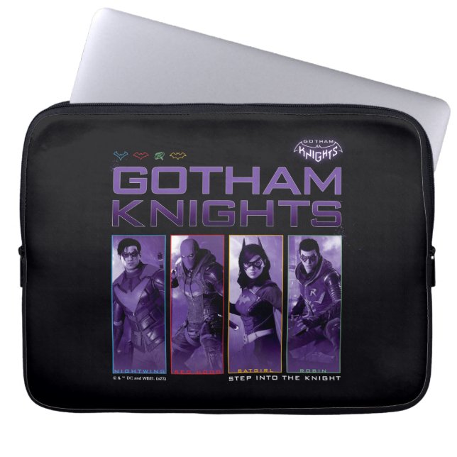 Gotham Knights Hero Panels Laptop Sleeve (Front)