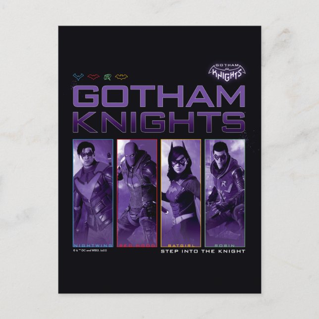 Gotham Knights Hero Panels Postcard (Front)
