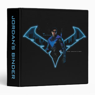 Gotham Knights Nightwing in Logo Binder