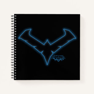 Gotham Knights Nightwing Logo Notebook