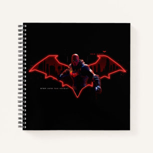 Gotham Knights Red Hood in Logo Notebook