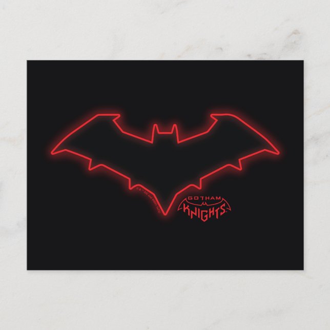 Gotham Knights Red Hood Logo Postcard (Front)