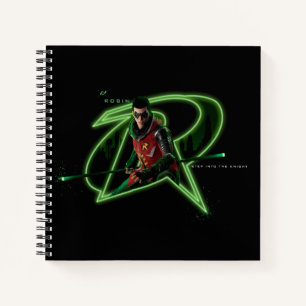 Gotham Knights Robin in Logo Notebook