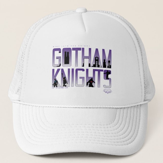 Gotham Knights Silhouettes in Title Trucker Hat (Front)