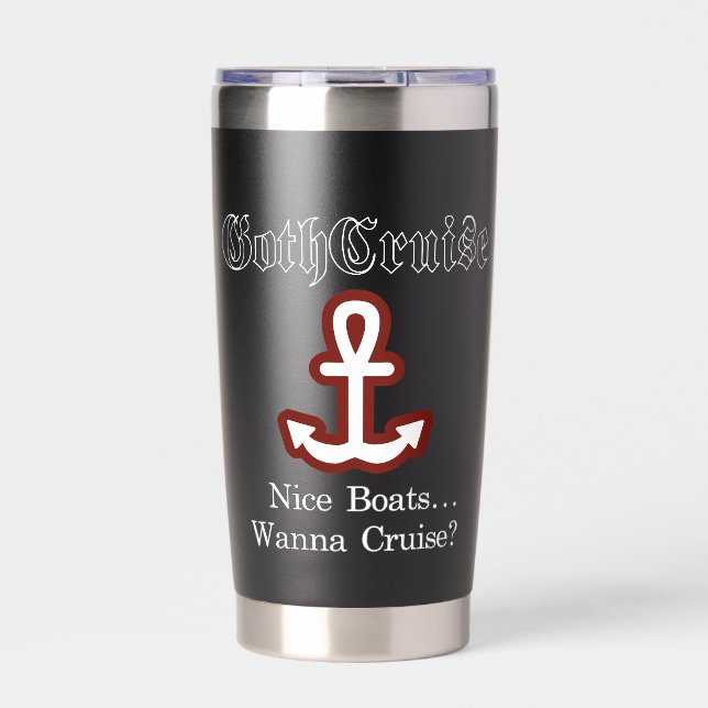 GothCruise Nice Boats Coffee Mug Insulated Tumbler (Front)